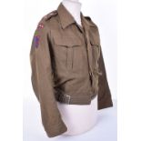 WW2 ATS Pattern Battle Dress for an Officer in the Queen Alexandra’s Imperial Military Nursing