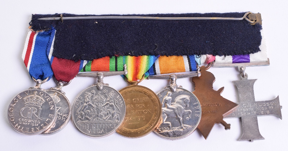 Great War Military Cross Group of Seven, Major Charles Henry Hudson Seaforth Highlanders, grouping - Image 2 of 3