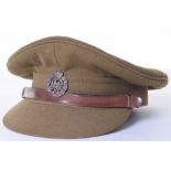 Scarce Indian Police Officers Service Dress Cap complete with hallmarked silver (Birmingham 1927)