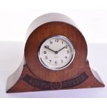 Royal Air Force North Russia Mantle Clock, interesting mantle clock made from a laminated