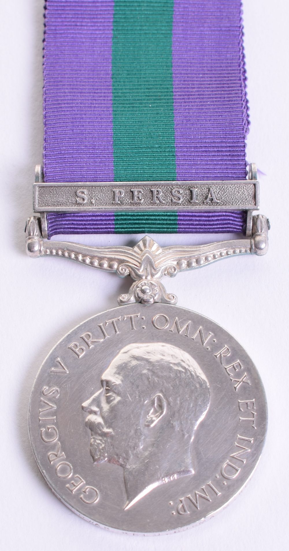 General Service Medal (1918-62) South Persia Burma Mounted Rifles, medal was awarded to “230 SOWAR