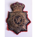 Victorian Army Medical Department Bullion Forage Cap Badge Circa 1873-84, eight pointed bullion star