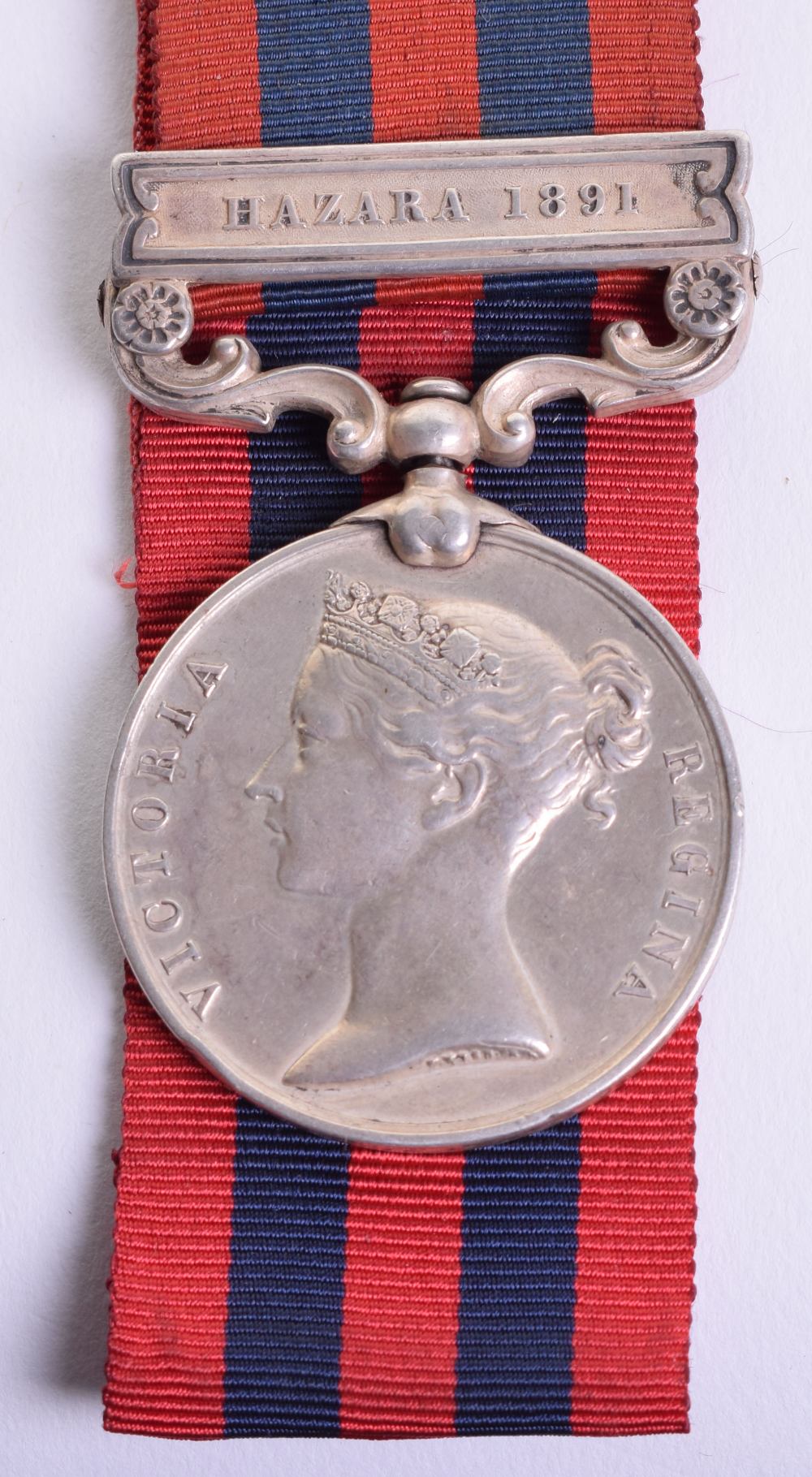 Indian General Service Medal 1854-95 Single Clasp Hazara 1891, 2nd Battalion Seaforth Highlanders,