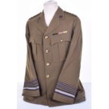 British Red Cross Order of St John Service Dress Tunic, unusual khaki four pocket service dress