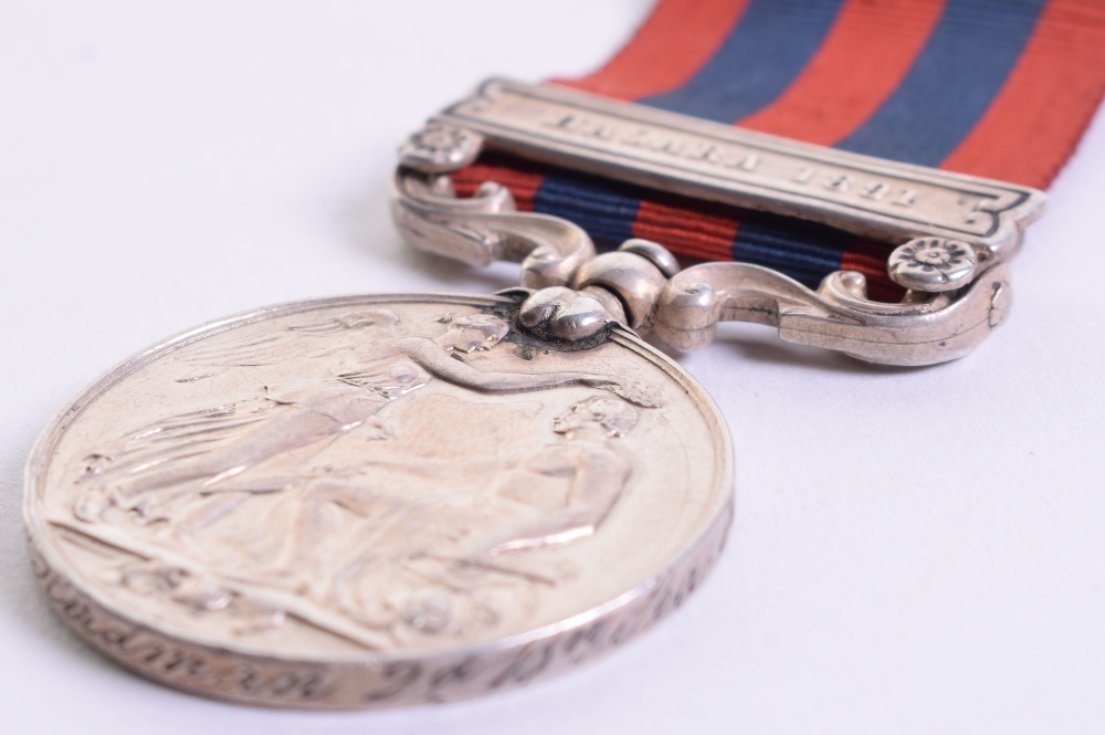 Indian General Service Medal 1854-95 Single Clasp Hazara 1891, 2nd Battalion Seaforth Highlanders, - Image 3 of 3