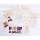 WW2 Campaign Medal Grouping Awarded to Lieutenant Commander F H Prichard Royal Naval Volunteer