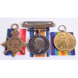 Great War 1914-15 Star Medal Trio 10th London Regiment, the medals were awarded to “2205 PTE J R