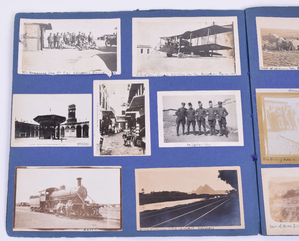 Royal Air Force 1920’s Middle East Photograph Album, snapshot photograph album compiled by a - Image 4 of 6
