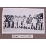 India North West Frontier 1930’s Military Photograph Album, interesting photograph album compiled by