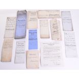 Paperwork Archive Relating to Grade II Listed Rivers Hall, Boxted, Essex, the documents which date