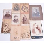 Selection of Early Signatures of Opera Performers, all on cabinet photographs, including Charles