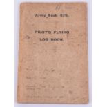 Great War Royal Air Force “20 Minuters” casualty Log Book belonging to Lieutenant R J Fyfe 84th