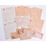 Grouping of Personal Letters Written by Private A J Warman 16th (Canadian Scottish) Battalion