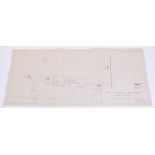 County Borough of Southend-on-Sea Municipal Airport Demolition of Defence Works Map, with