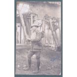 Great War Photograph Album and Scrap Album, compiled by George W Jefferson and Infantry officer,