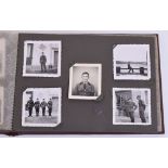 WW2 German Labour Service (RAD) Photograph Album, consisting of personal snap shot photographs