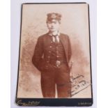 Signed Large Cabinet Photograph of Ellen Terry (1847-1928), the photograph shows her in an naval