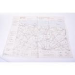 Three Original D-Day maps; RYED, Gold Beach between Colleville and Arromanche; OUISTREHAM, Just
