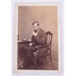 American Civil War Period Family Photograph Album with Signed Picture of Abraham Lincoln and Other