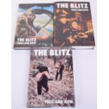 After The Battle “The Blitz Then And Now” 3 Volume Set, all with the original dust covers and housed