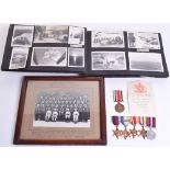 214th Kings Squadron Royal Marines Photograph Album and Medal Grouping of Spanish Civil War