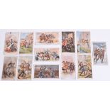 Taddy & Co Victoria Cross Heroes Cigarette Cards Circa 1901, consisting of number 1, 2, 3, 4, 6,