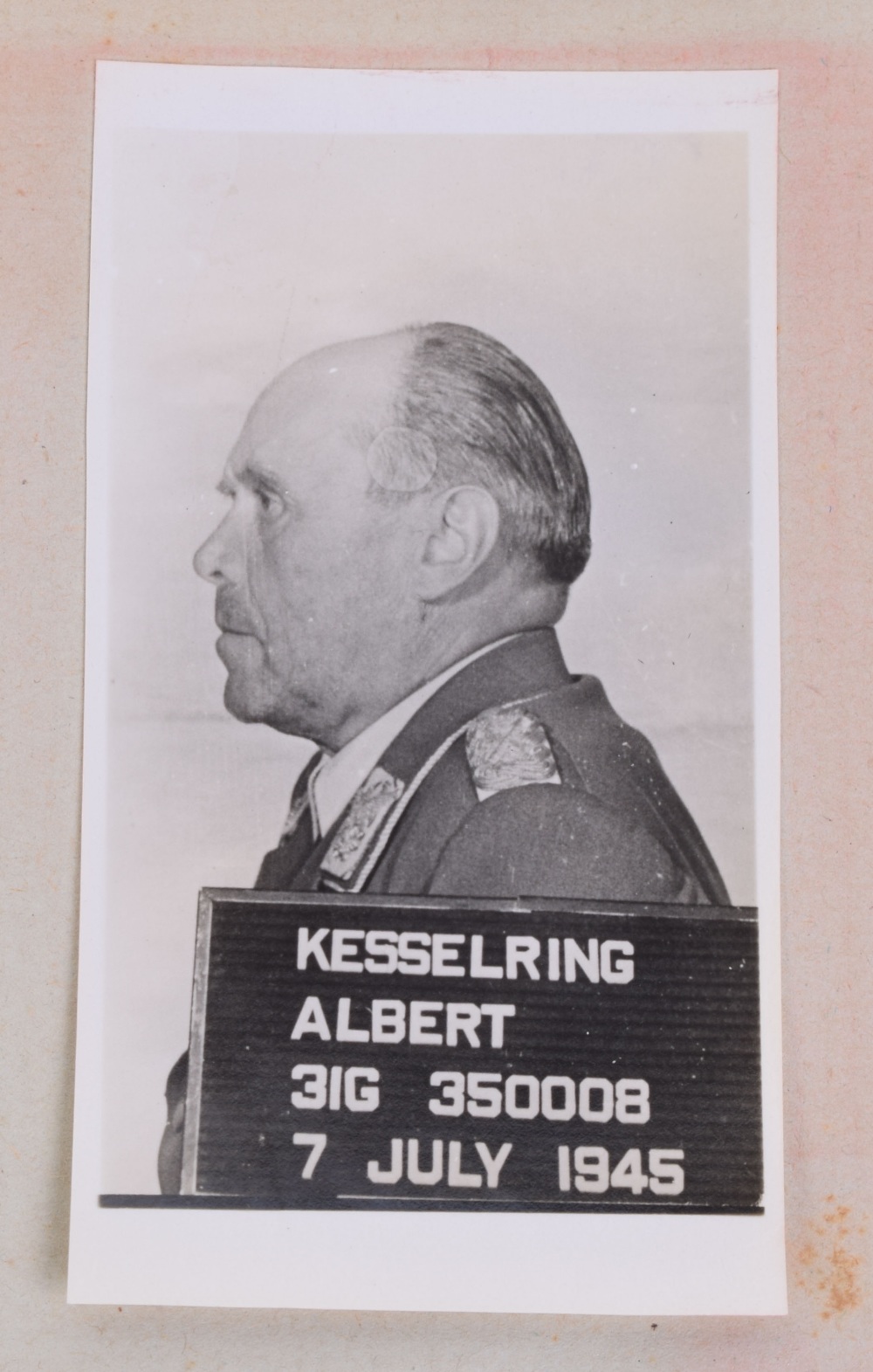 Historically Important Archive of Signatures and Photographs of Nuremberg War Trials Interest, - Image 12 of 24