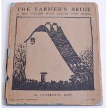 Book The Farmers Bride by Charlotte Mew, signed by the author to the inside and dated Jan 11 1924.