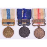 Three WW2 Japanese Medals, consisting of 1904-5 Japanese Russian War Medal, Japanese WW1 War medal
