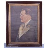 Reichsmarschall Herman Goring Portrait, being a period copy of the famous painting of Goring in