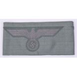 Five Un-issued German Army Combat Tunic Breast Eagles, mint condition still attached cut from a