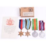 WW2 Air Crew Europe Boxed Medal Group, awarded to G Mason of 165 Cherrington Road Selley Oak