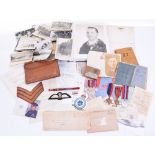 WW2 Royal Air Force Medal & Paperwork Grouping of Senior Warrant Officer Eric Bruce 205 and 240