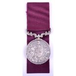 Victorian Army Long Service Good Conduct Medal, being a third type with small letter reverse.