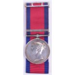 Military General Service Medal 78th Highlanders, the medal is with single clasp Java, awarded to “