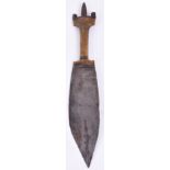 Central African Tribal Dagger Billa c.1900