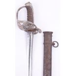 1845 Pattern Officers Sword of the 39th Worcesters