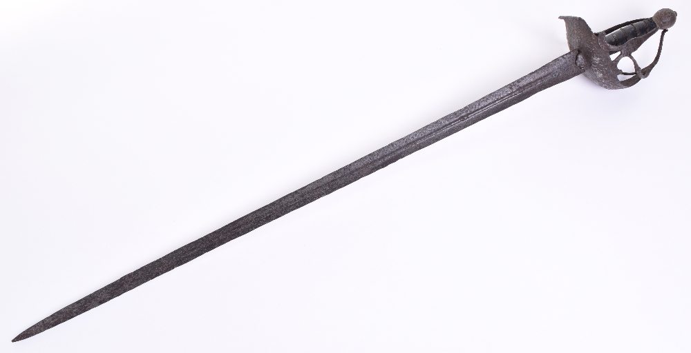 English Civil War Period ‘Mortuary’ Sword, - Image 4 of 6