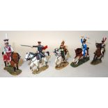 Del Prado Mounted Napoleonic Cavalry (VG, some duplicates) (46)