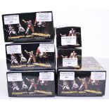 King and Country Crusaders sets MK3, MK10, MK15, MK17, MK21 and MK22 in original boxes (E, boxes VG)