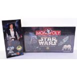 Star Wars Twenty Years 1977-1997 Limited Edition Monopoly, mint still sealed and Han Solo 1996 issue