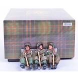 King and Country BBA40 Winter Passengers in original box (M, but one figure with manufacturer's