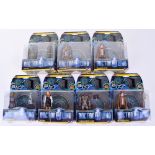 Seven BBC Character Pandorica Doctor Who CD and Action Figure sets, 2 x CD01 Doctor Who and the
