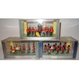 Britains New Metal Toy Soldiers in plastic cases sets 8301, 8701 and 8703 (M, cases dusty), 5803