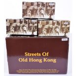 King and Country Streets of Old Hong Kong: Police sets HK137 with rifle, HK138 with notebook,