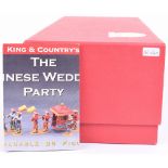 King and Country Streets of Old Hong Kong Wedding set HK154 in original box, plus assortment of