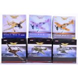 Six Corgi The Aviation Archive Models AA32506 World War II Luftwaffe over the desert Junkers Ju