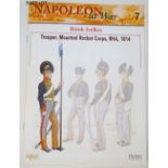Del Prado Napoleon at War Series including three complete cannon, not in original blister packs, two