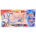 BBC Doctor Who ‘2 Wheel Scooter’ non inflatable tyres, tubular steel frame, rear foot brake,