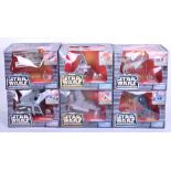 Star Wars Galoob Micro Machines Action Fleet Vehicles, all housed in the original boxes with